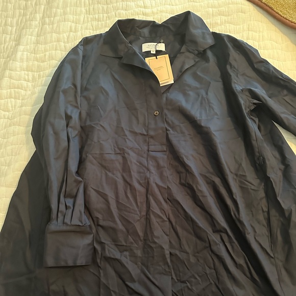 La Ligne Franca Dress in Navy - Picture 4 of 5